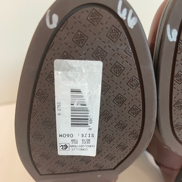 Antonio Melani Conellie Riding Boots Brown size 6 wool flannel and leather - Picture 11 of 14